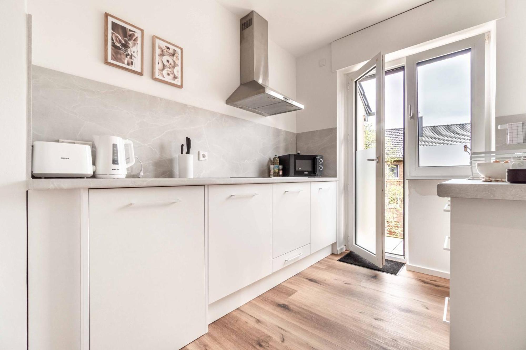 Modern & Minimal - Design-Apartment In Stadtmitte Wesel  Buitenkant foto