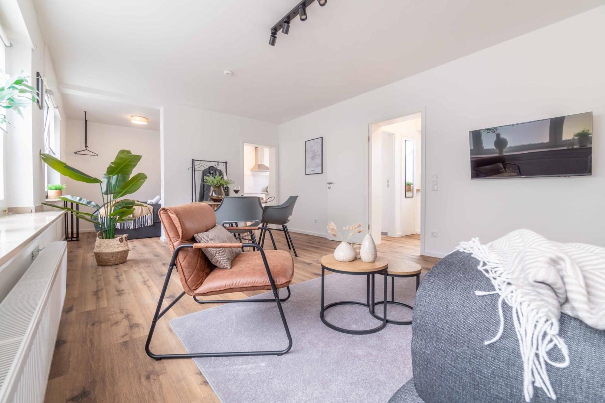 Modern & Minimal - Design-Apartment In Stadtmitte Wesel  Buitenkant foto