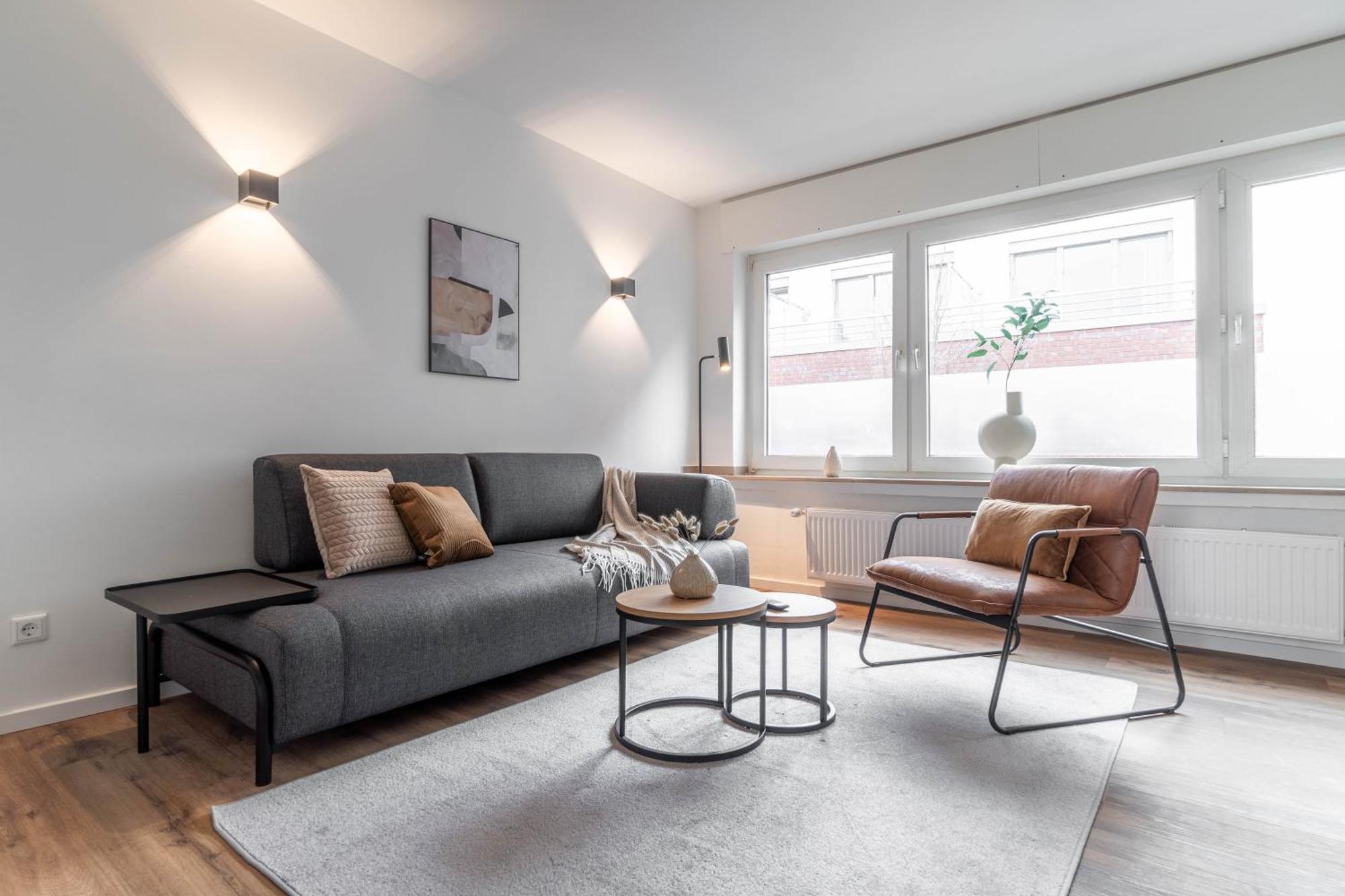 Modern & Minimal - Design-Apartment In Stadtmitte Wesel  Buitenkant foto